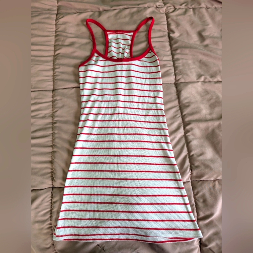 Red Striped Tank Top!